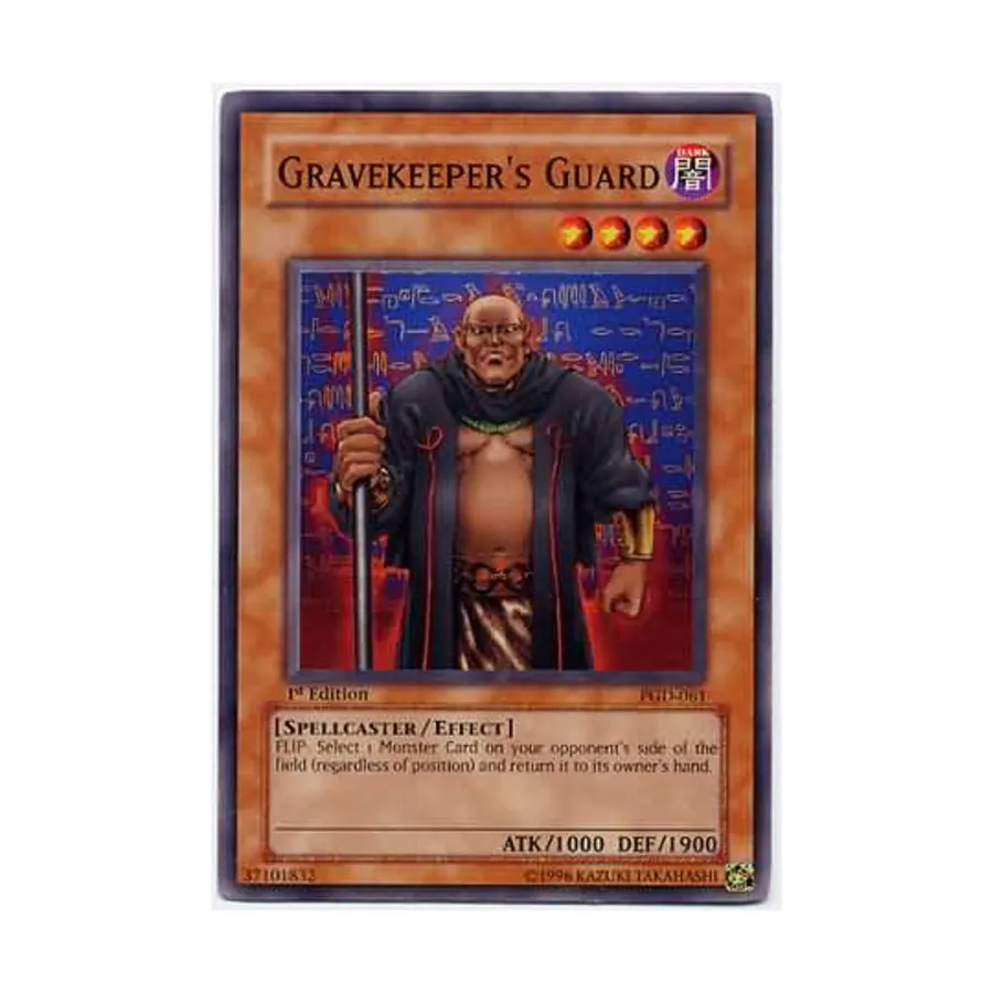 

CCG Страж могильщика (Обычный), Yu-Gi-Oh - Pharaonic Guardian - Singles