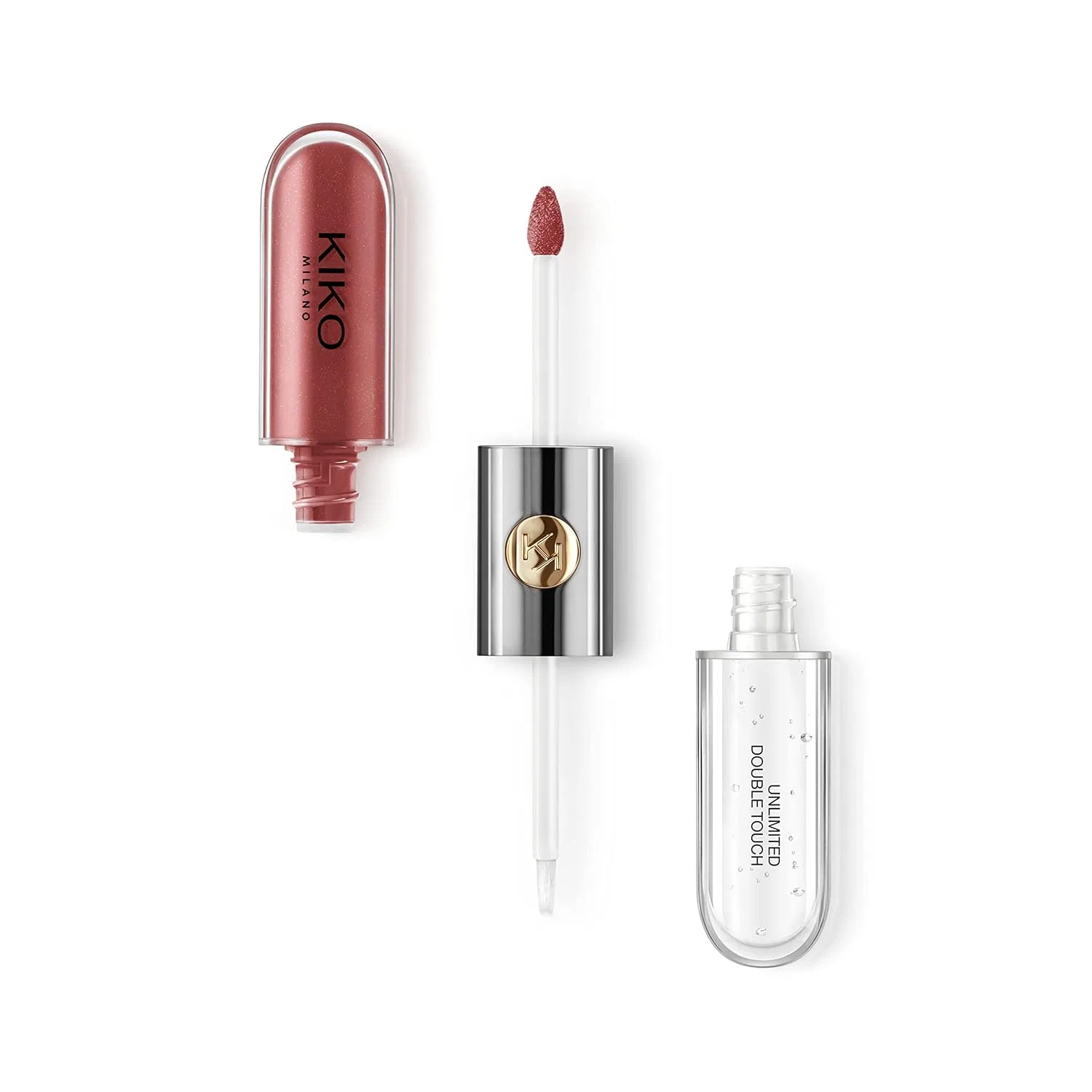 Набор жидких помад «Unlimited Double Touch 108» от KIKO Milano Kiko Milano, 108 Satin Currant Red