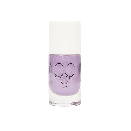 

Натуральный детский лак для ногтей Nailmatic на водной основе Piglou Purple Glitter 0,27 эт. унция