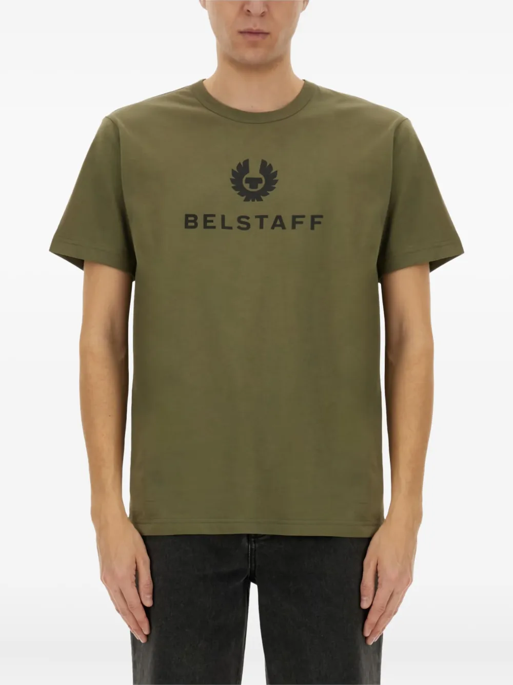 

Футболка с логотипом Belstaff, зеленый