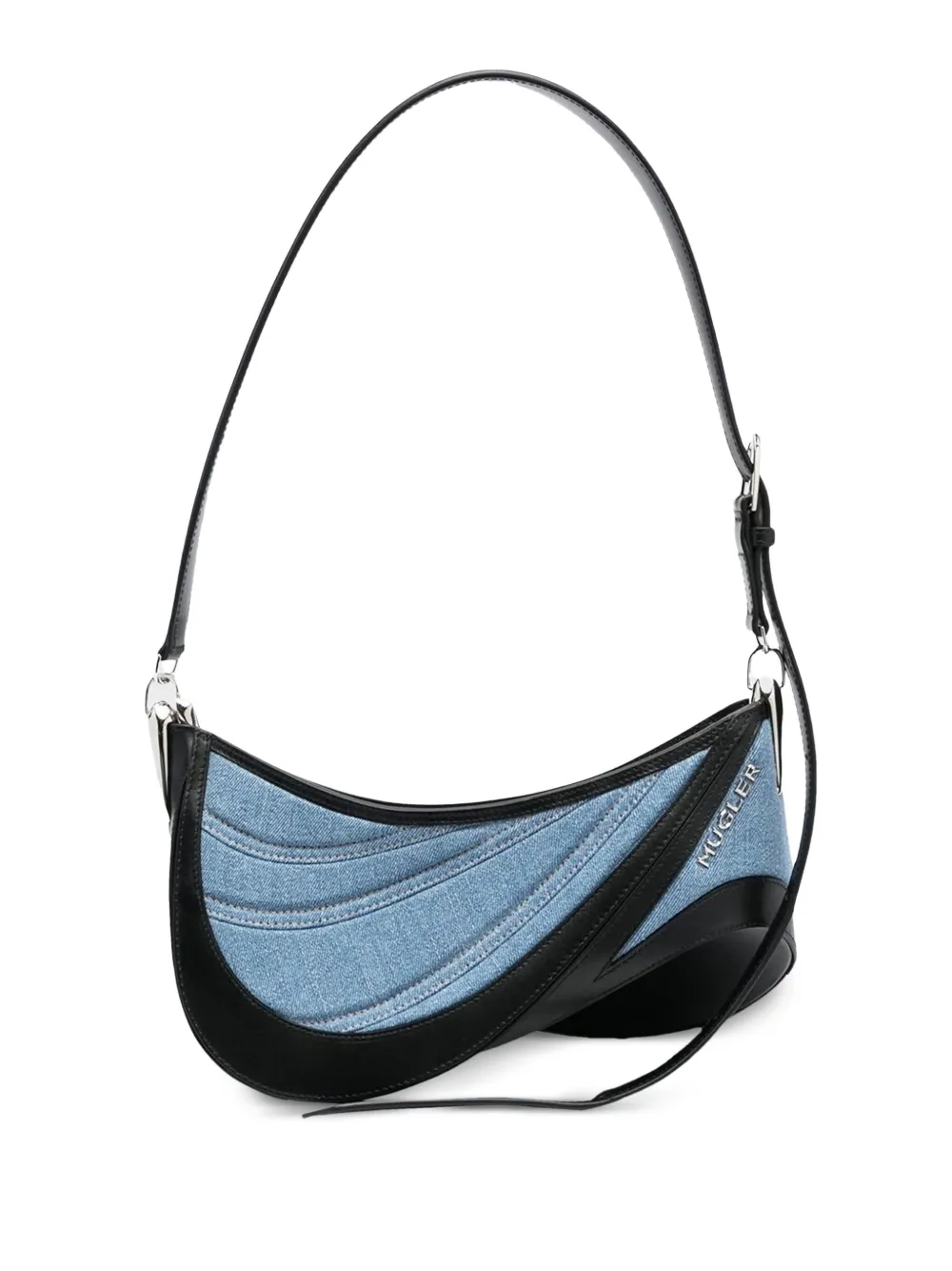

Сумка на плечо Spiral Curve Mugler, синий