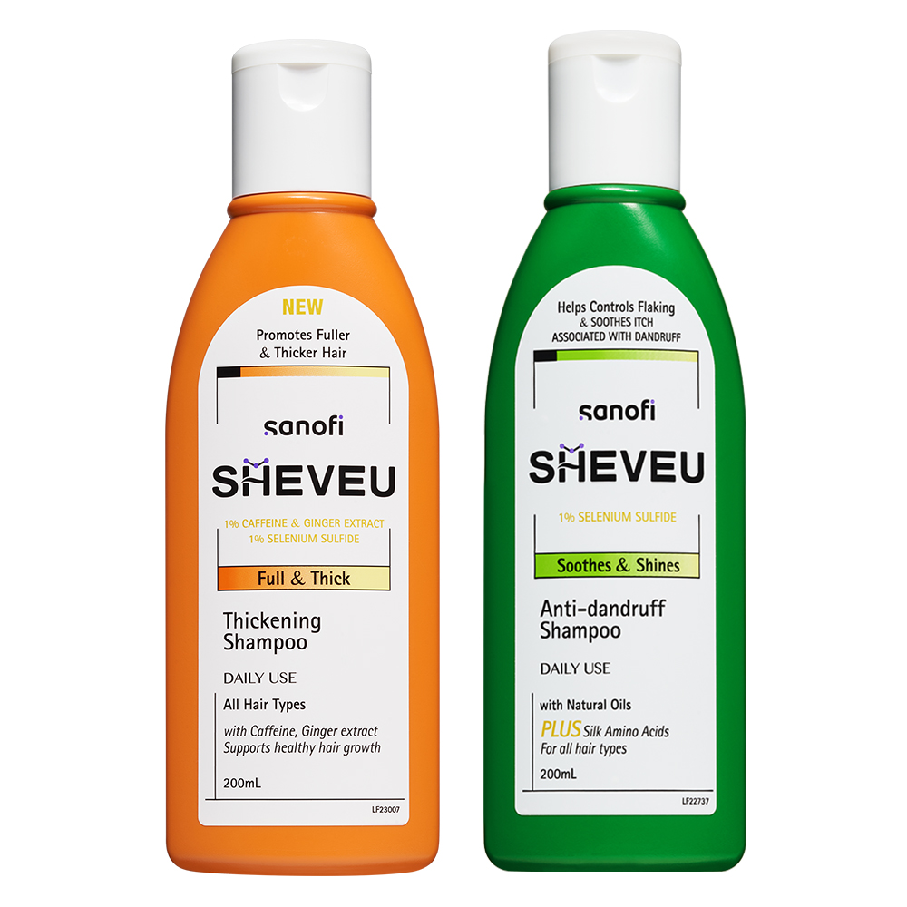 

Шампунь против перхоти для контроля жирности и восстановления, снятия зуда 200мл*2 SHEVEU