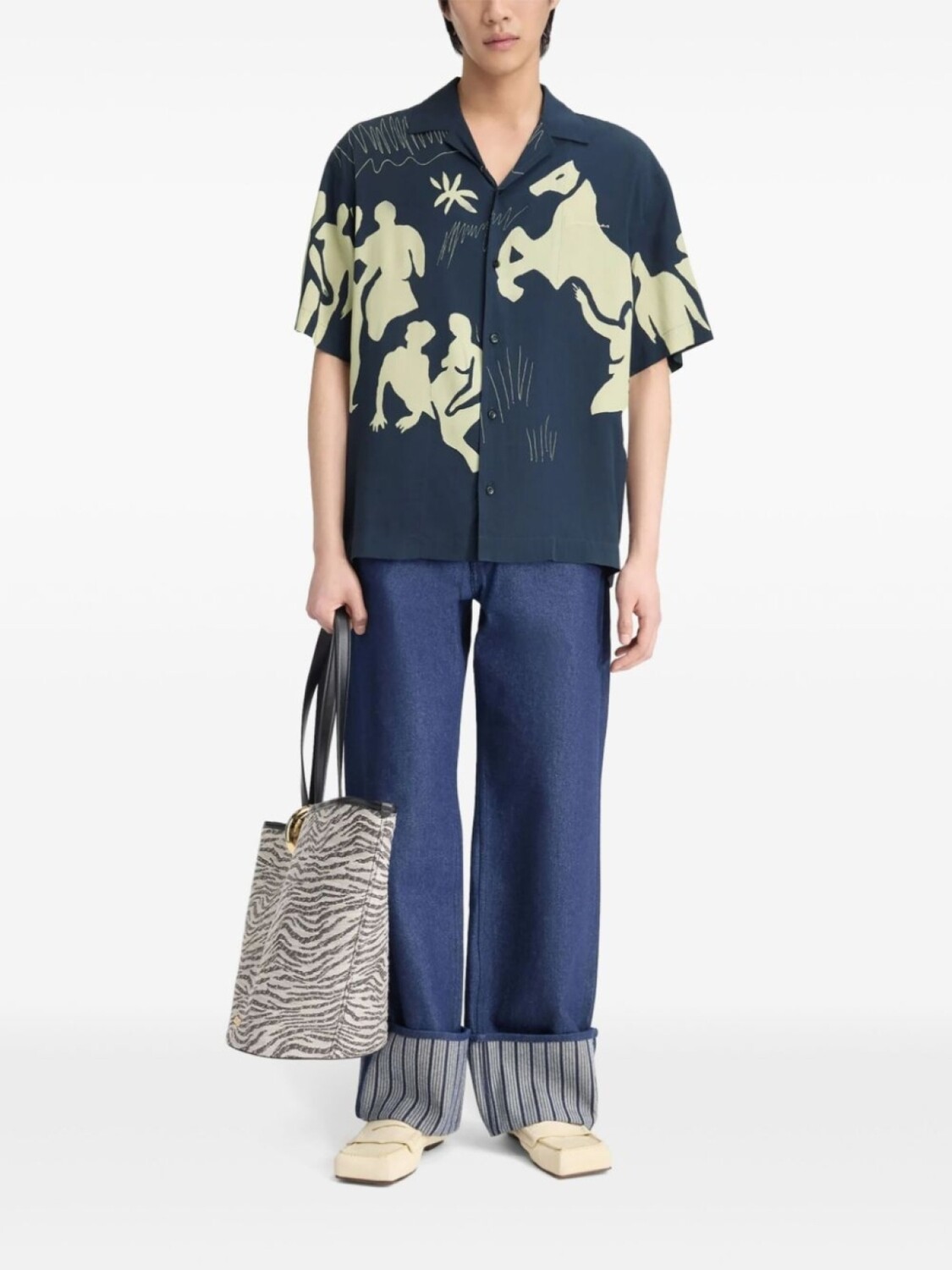 

Jacquemus рубашка Simon, синий