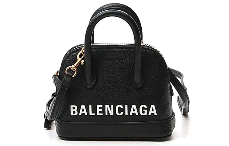 

Balenciaga Кожаная сумка Ville Cow Dome