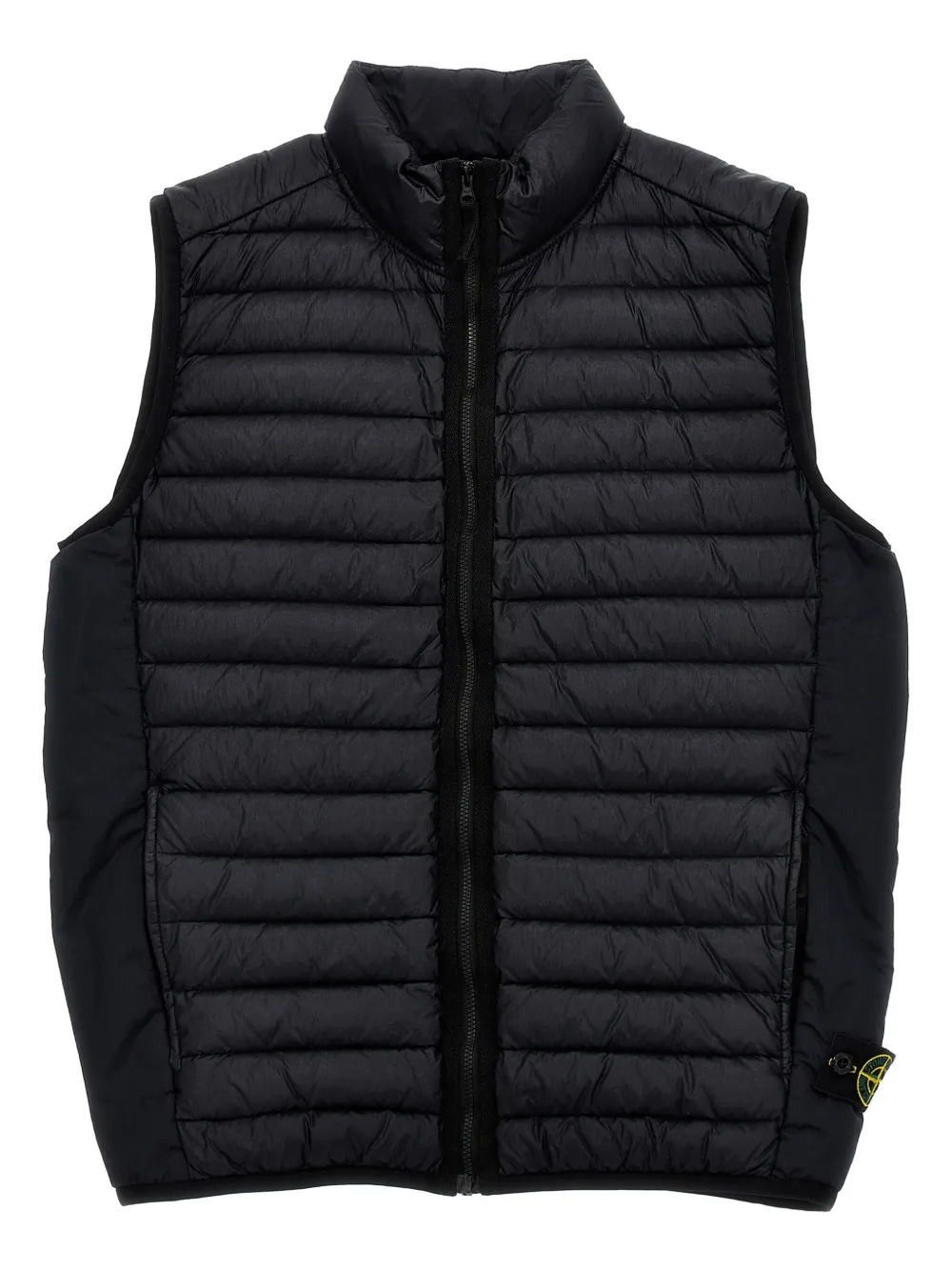 

Дутый жилет Stone Island Junior, черный