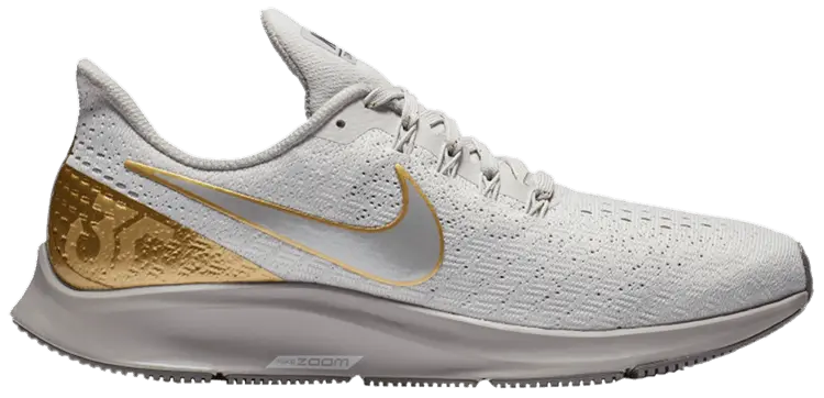 Кроссовки Nike Wmns Air Zoom Pegasus 35 'Grey Gold', серый