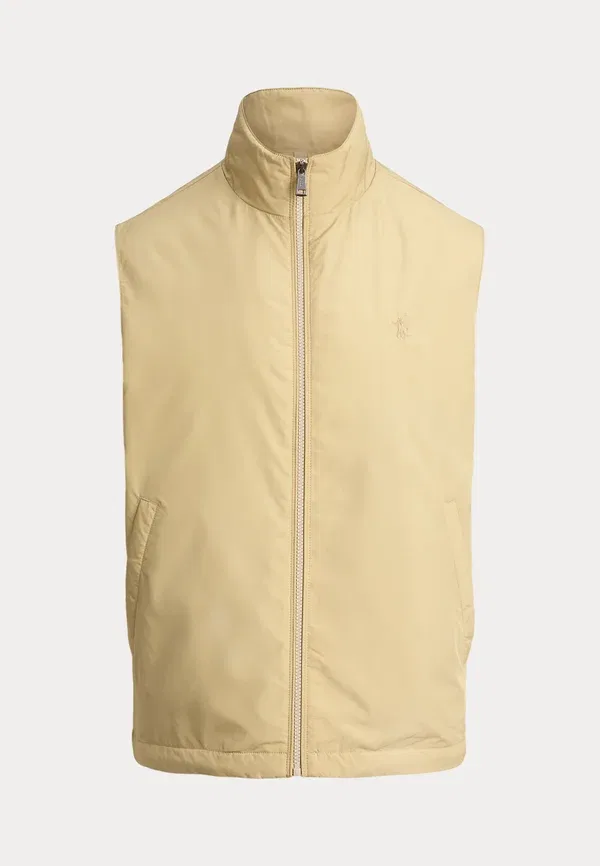 Жилет утепленный Polo Ralph Lauren, цвет песочный — фото 4