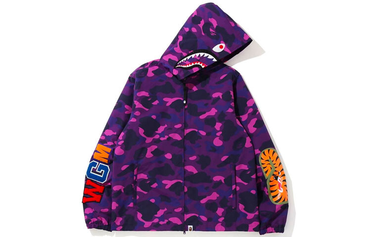 Куртка Shark Series для мужчин A Bathing Ape, синий — фото 3
