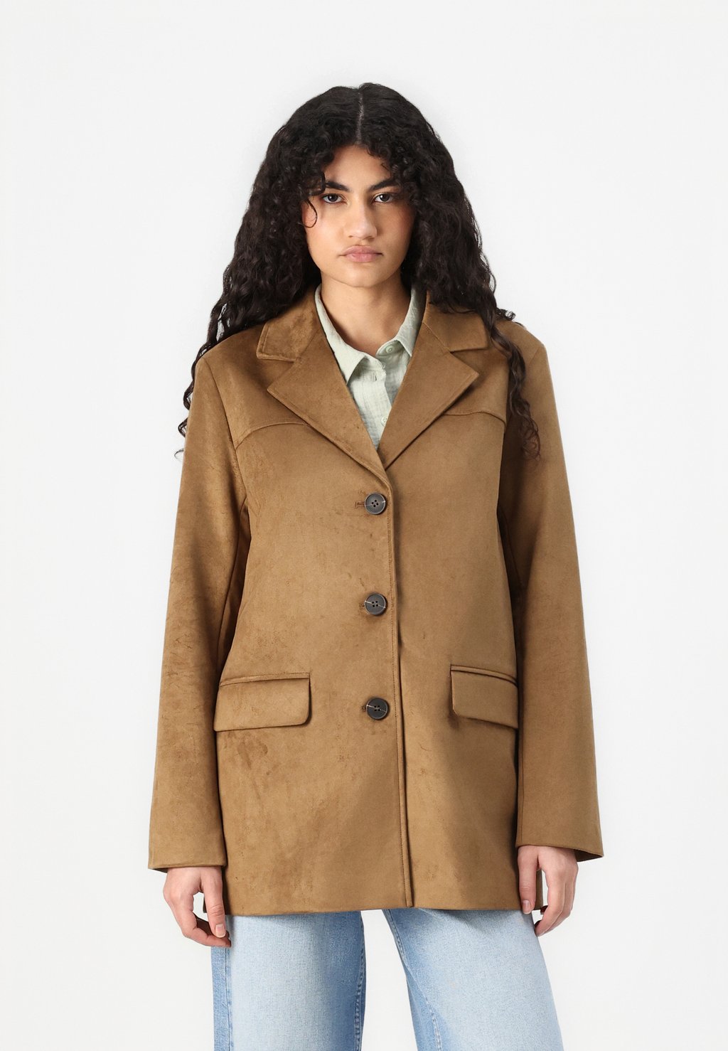 

Куртка из искусственной кожи ONLTULIP COAT ONLY, коричневый