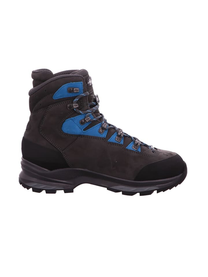 Ботинки женские Lowa Wanderstiefel трекинговые на шнуровке, черный/синий — фото 3