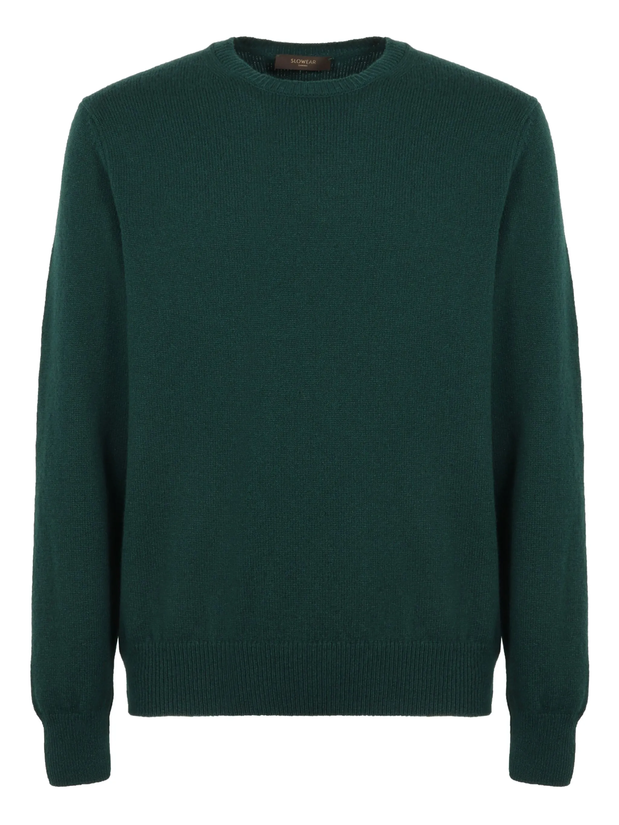 

Свитер с круглым вырезом Slowear, зеленый
