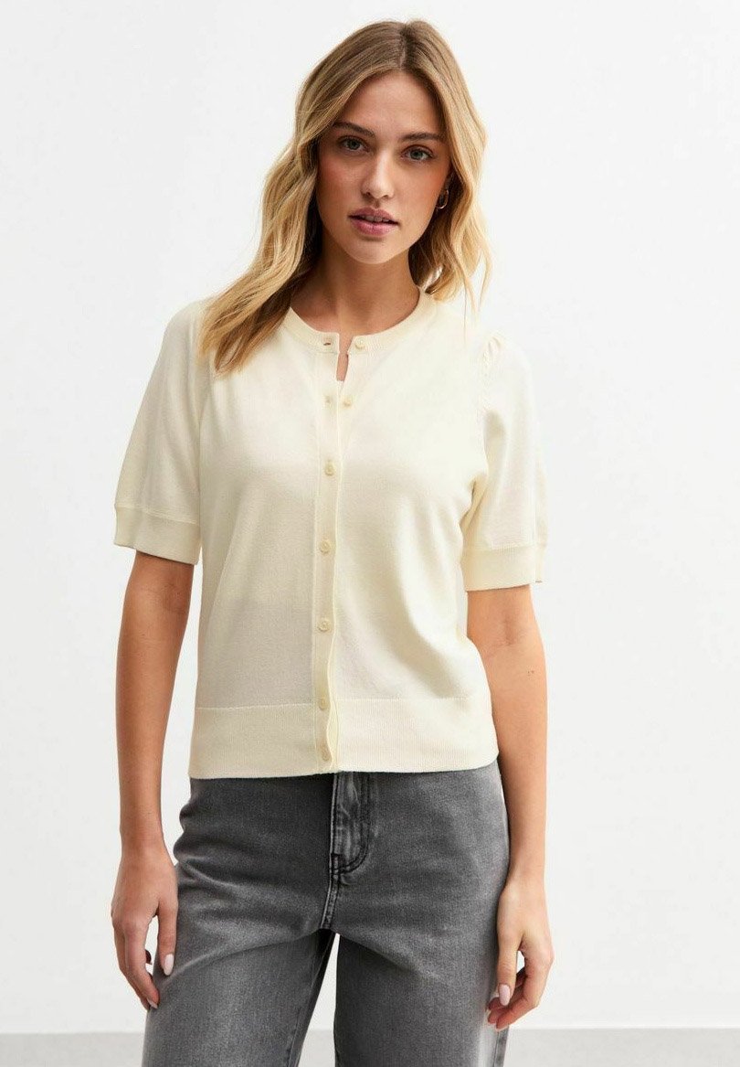 

Кардиган PUFF SLEEVE New Look, белый