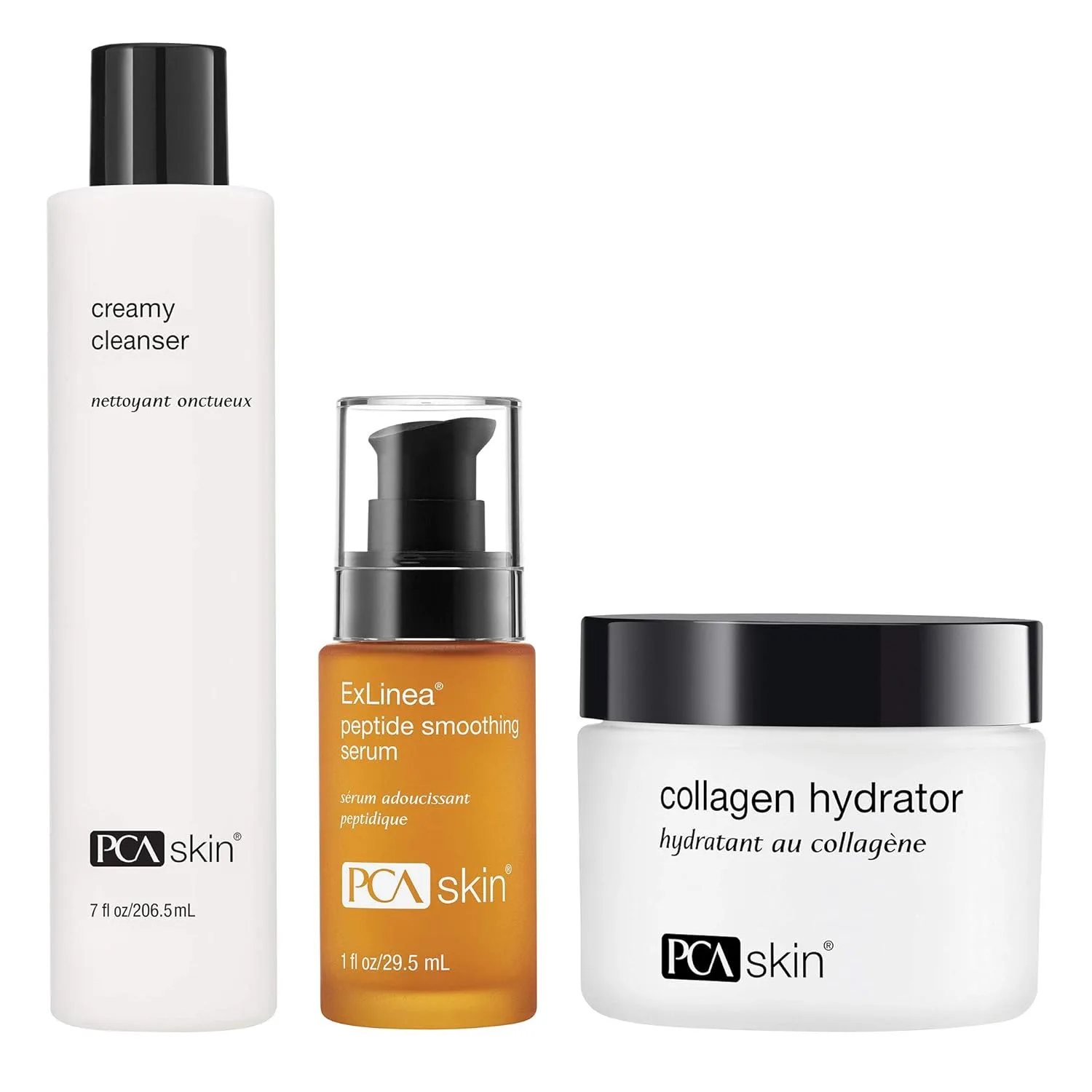 Набор PCA SKIN Vitamin C&E Advanced Brightening Treatment и сыворотка с гиалуроновой кислотой для борьбы с признаками старения