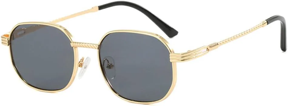 

Солнцезащитные очки UV400 с градиентной расцветкой в ​​стиле панк, для женщин и мужчин, для бега и занятий спортом на открытом воздухе generic, Gold-black