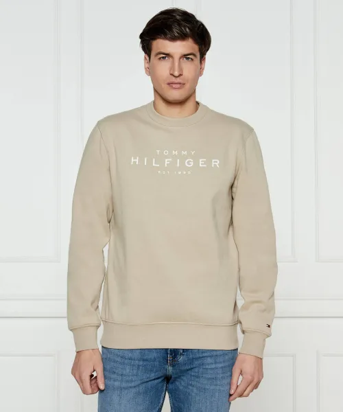 

Толстовка Regular fit Tommy Hilfiger, бежевый