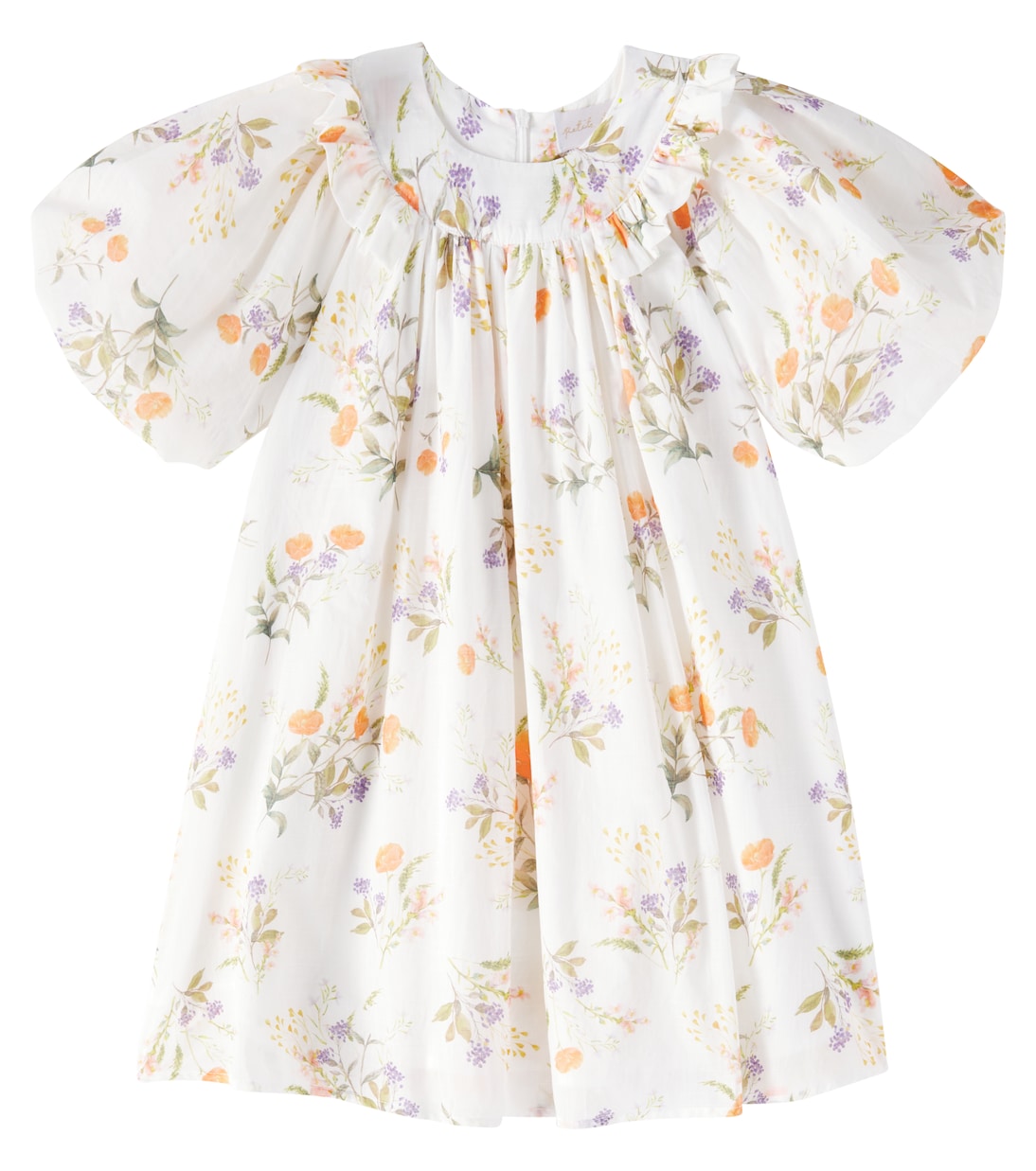 

Цветочное платье из хлопка со сборками Petite Amalie , Summer Bouquet Print
