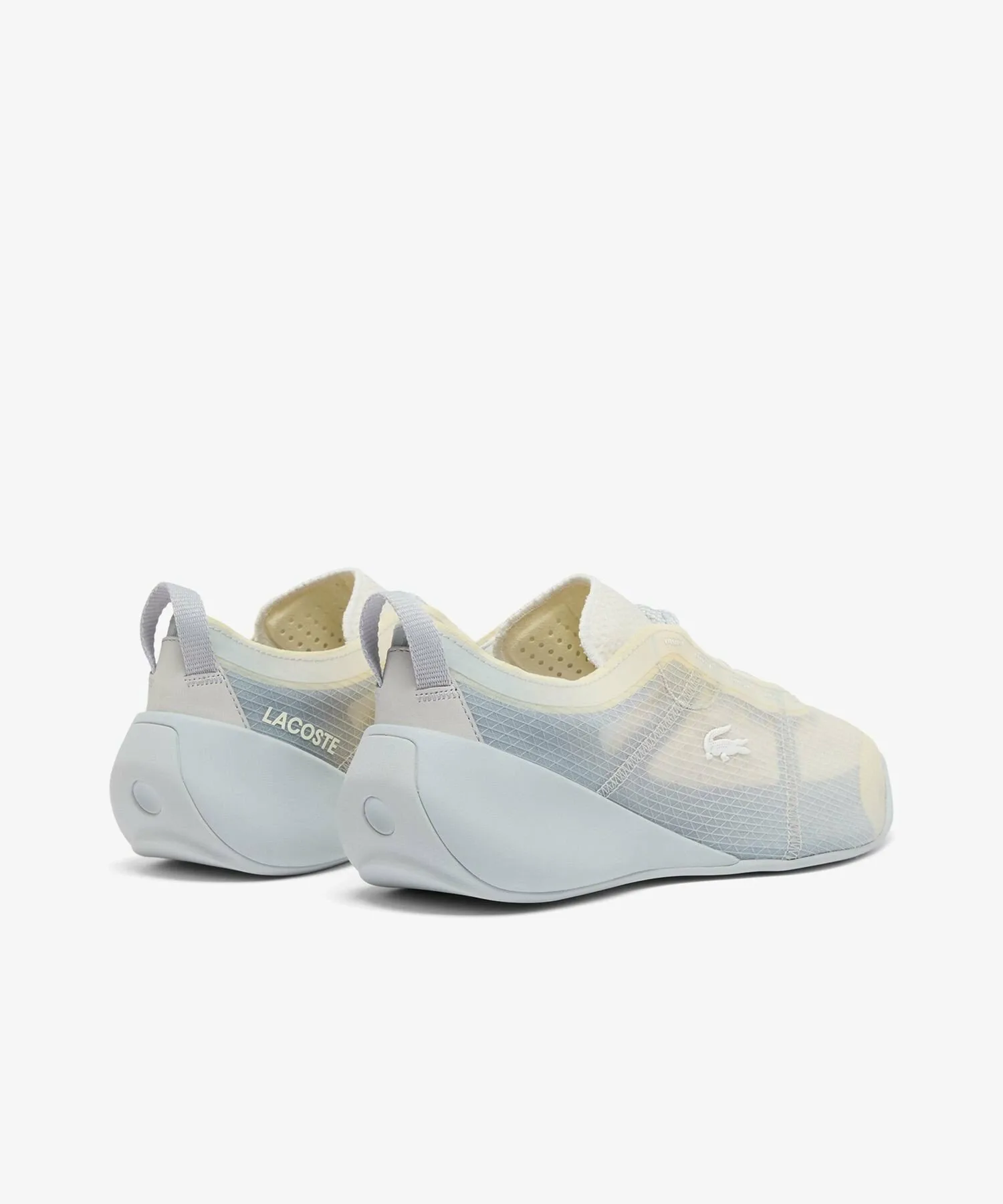 Футболка женская LACOSTE AG-LT ACTIVE 1261 SFA, Off white — фото 4
