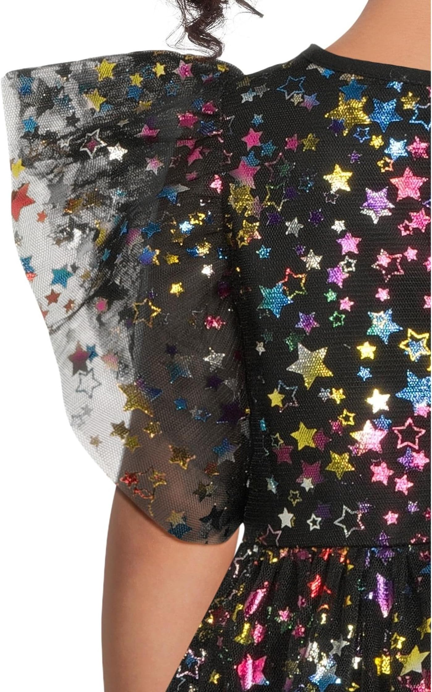 Платье Lola and The Boys Shining Rainbow Star Tulle Dress, черный — фото 3