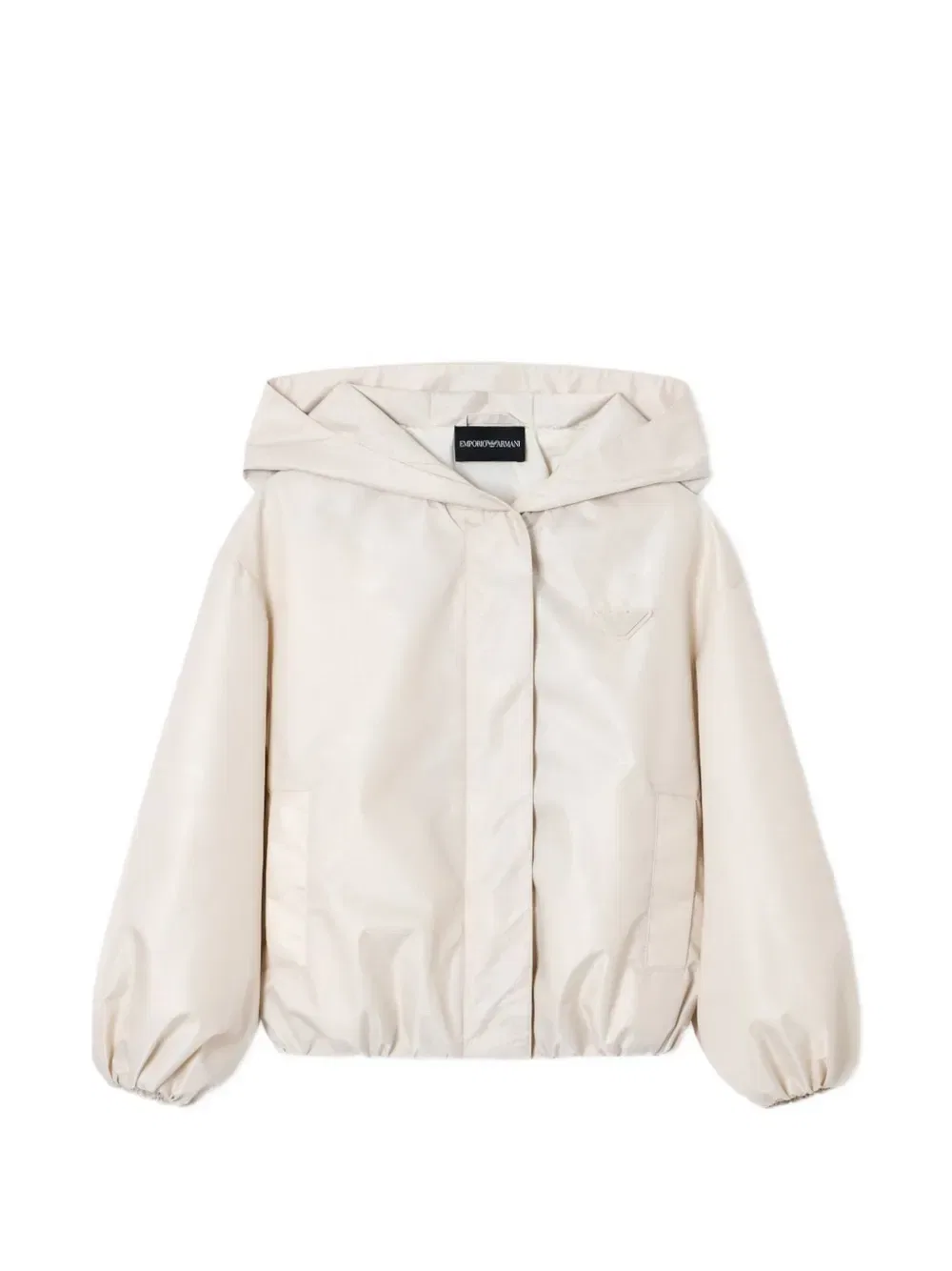 Бомбер с логотипом Emporio Armani Kids, нейтральный