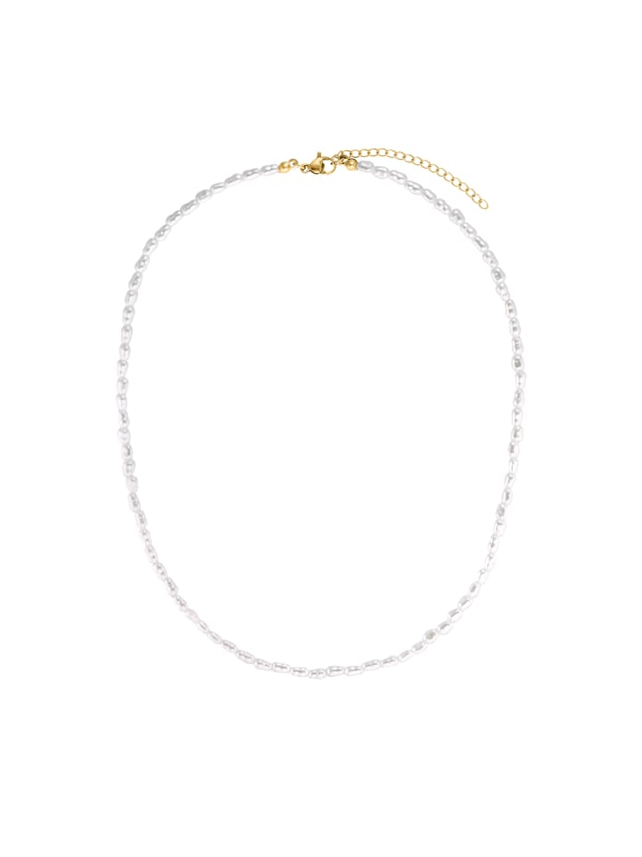 

Steel_Art Жемчужное ожерелье для мужчин "Аарон", золотистого цвета