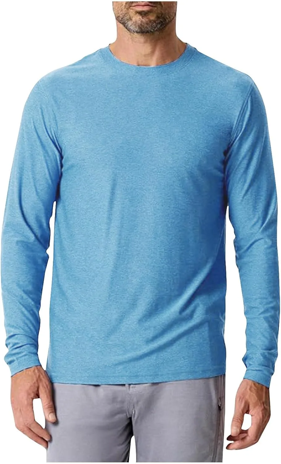 

Футболка с длинным рукавом мужская Crew Neck