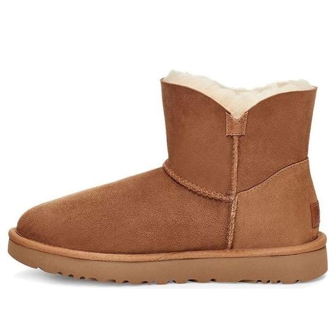Ботинки зимние UGG WMNS Bailey на молнии, коричневый