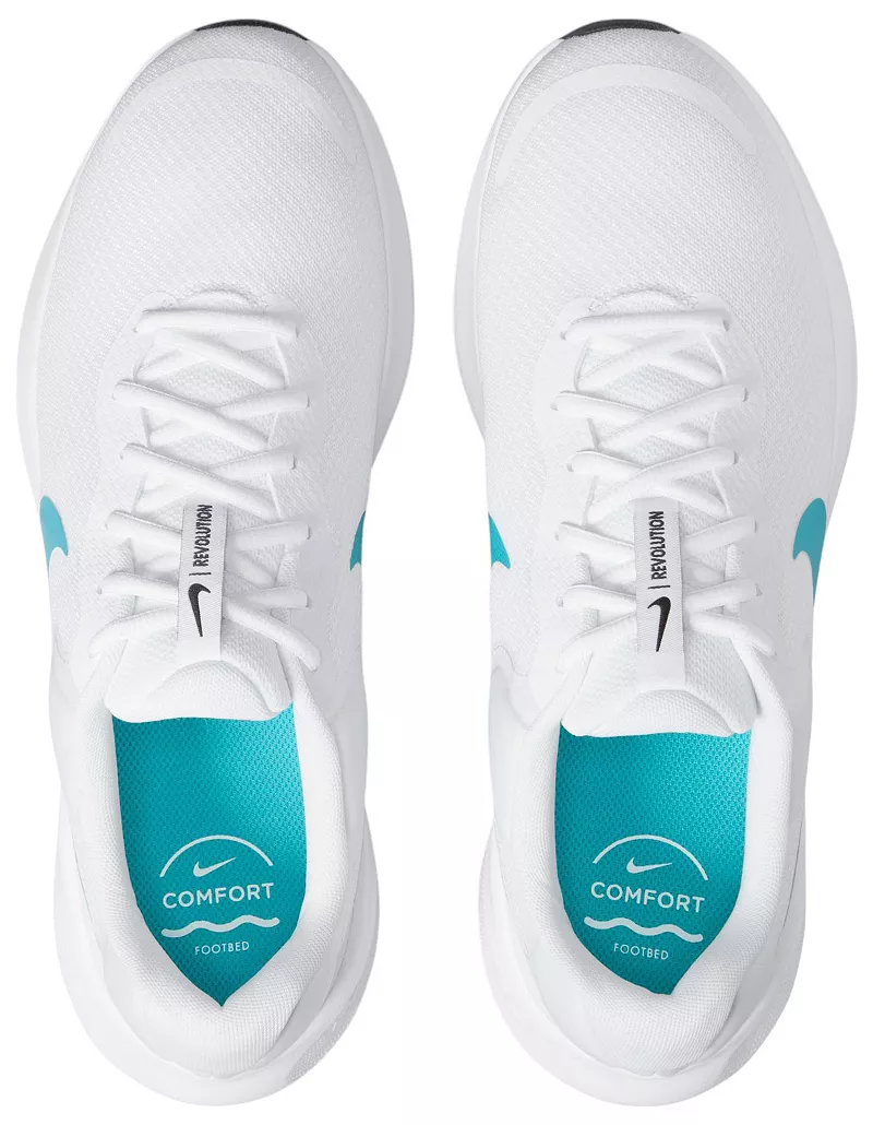 Мужские кроссовки Nike Revolution 7, цвет White/Dusty Cactus — фото 2