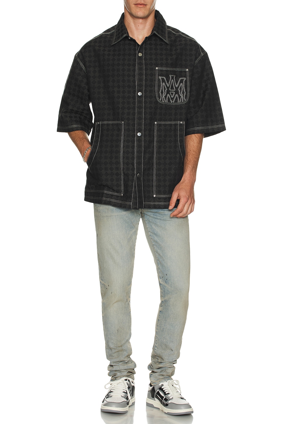 

Рабочая рубашка Ma' quad Amiri, Black