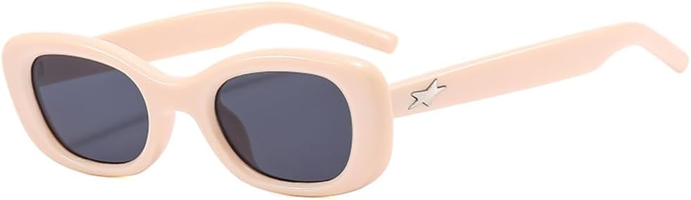 

Винтажные солнцезащитные очки, модные мужские и женские солнцезащитные очки, стильные, популярные, ретро, ​​женские очки с защитой от УФ-излучения UV400 HHZZYVY, Beige