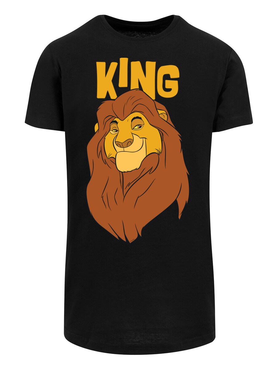 

Рубашка F4NT4STIC Disney The König der Löwen Mufasa King, черный