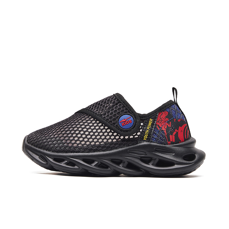 

Детские кроссовки для бега Jet Black University Red ERKE KIDS, Jet Black/University Red