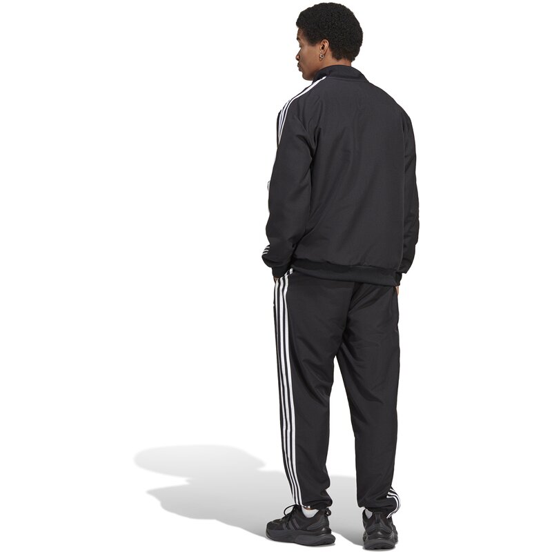 Тканый спортивный костюм с тремя полосками Adidas, мультиколор — фото 3