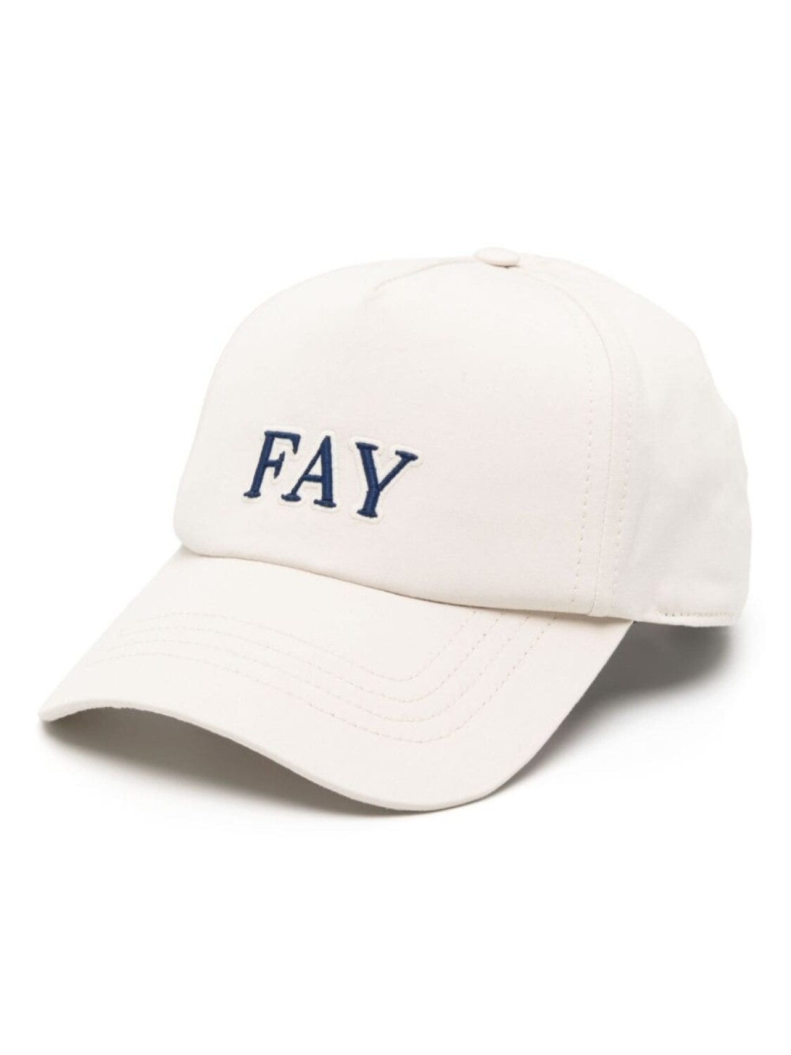 

Fay бейсболка с вышитым логотипом, нейтральный цвет