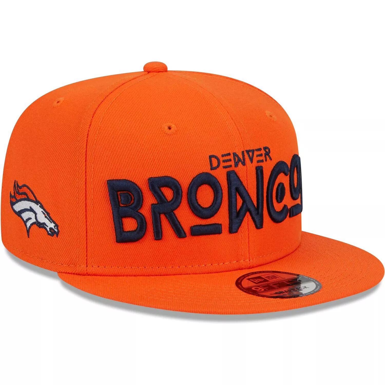 

Мужская кепка New Era Orange Denver Broncos Word 9FIFTY Snapback