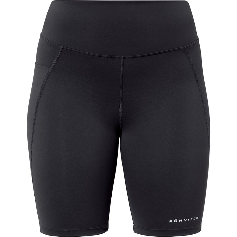 

Плотные развевающиеся велосипедные колготки с высокой талией Röhnisch, черный