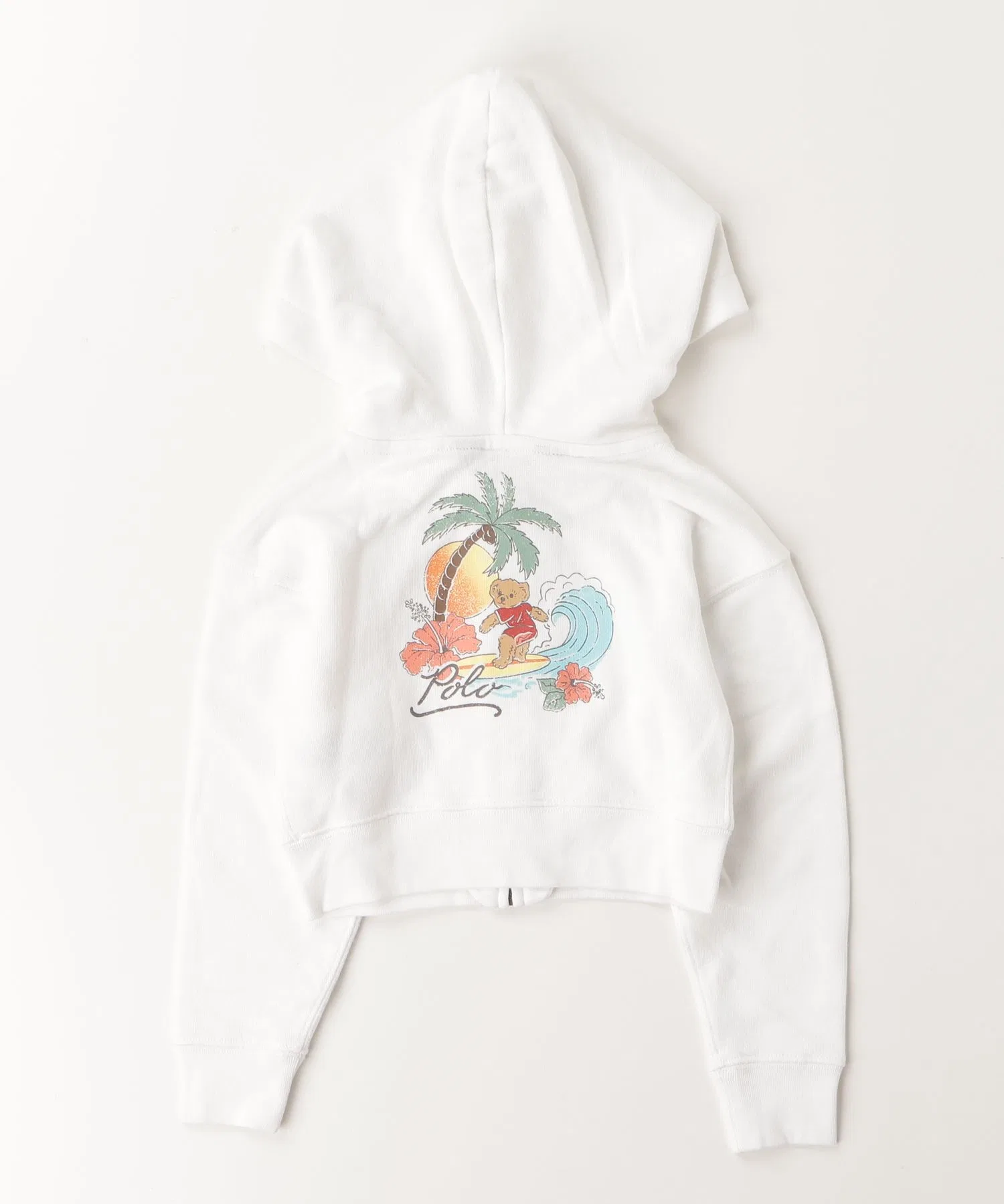Толстовка Polo Bear Terry Boxy на молнии — фото 4