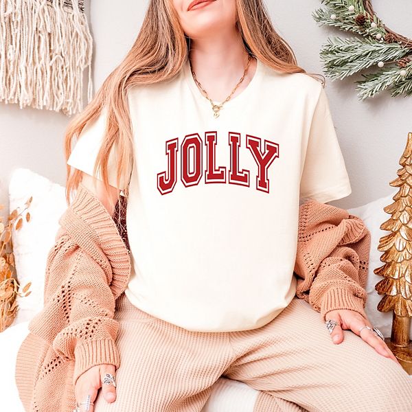 

Футболка Jolly varsity с толстым контуром Simply Sage Market, Cream