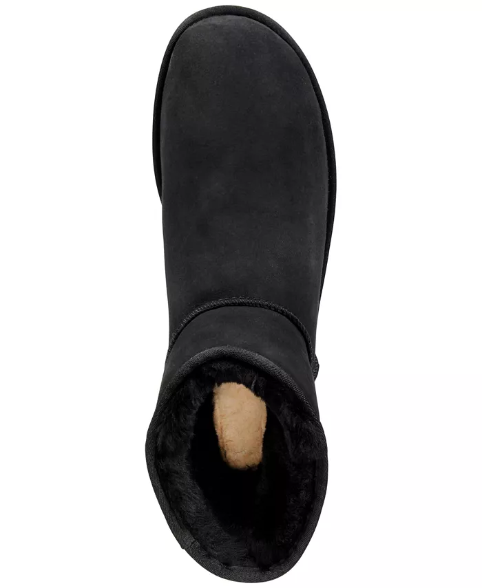 Мужские угги UGG® классические замшевые, черный — фото 3