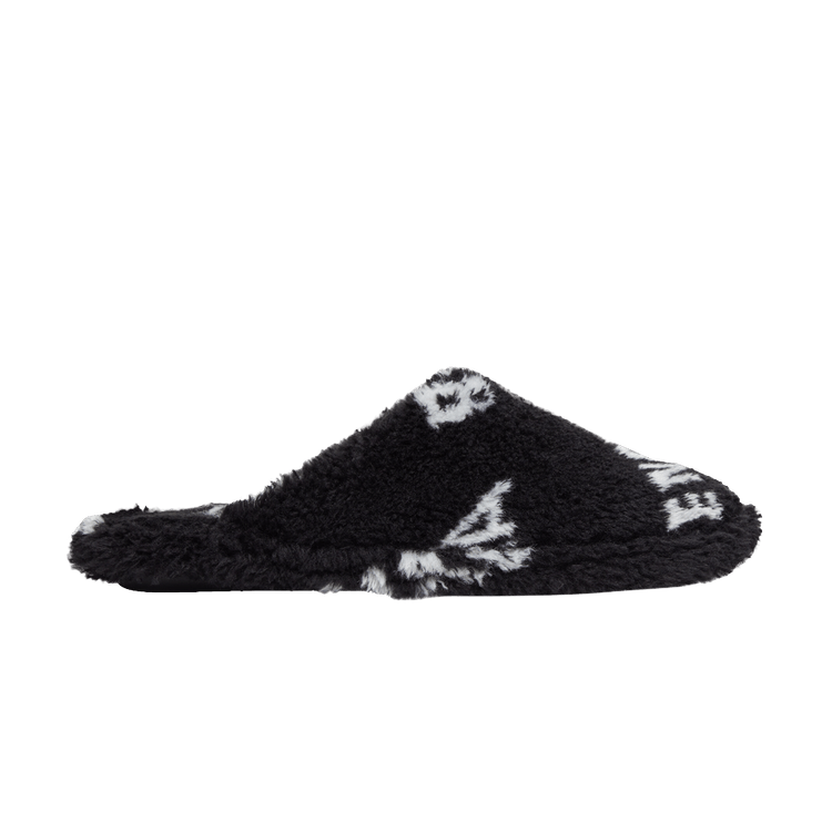 

Кроссовки Balenciaga Furry Sandal 'Allover Logo - Black', черный