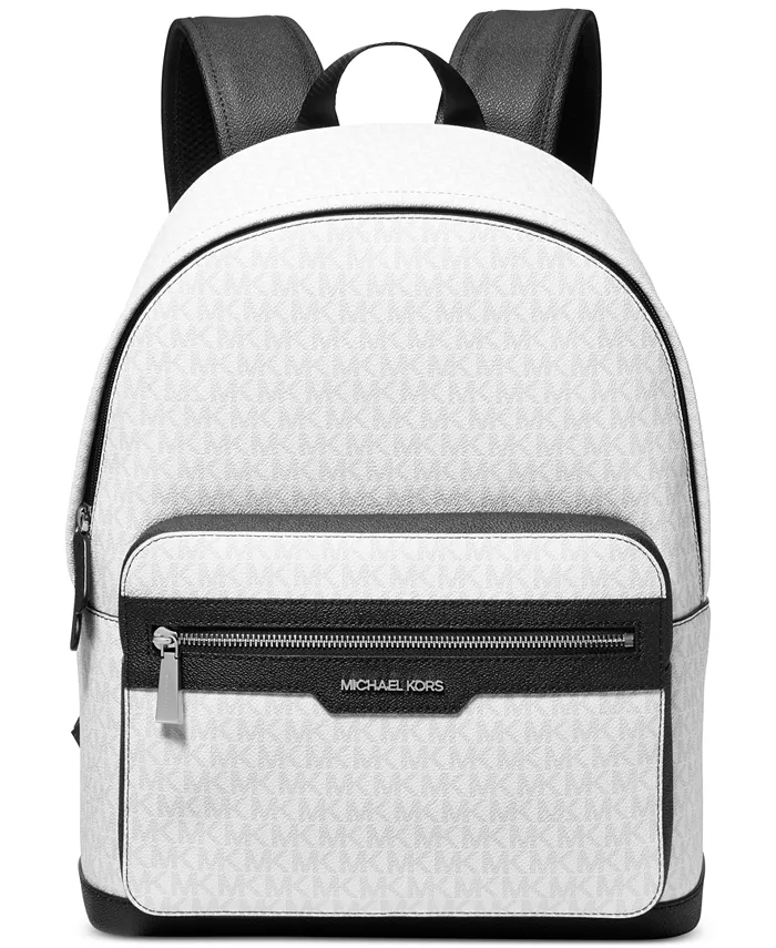 

Мужской кожаный рюкзак Explorer с логотипом Michael Kors, белый