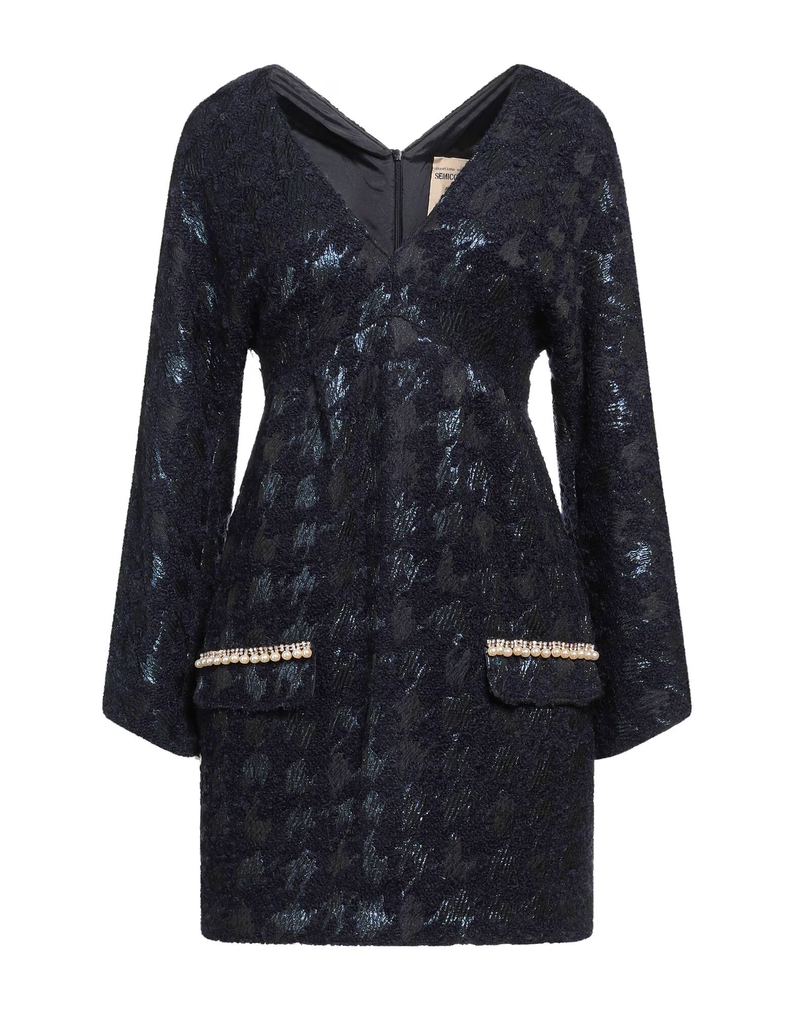 

Мини-платье Semicouture, полуночно-синий