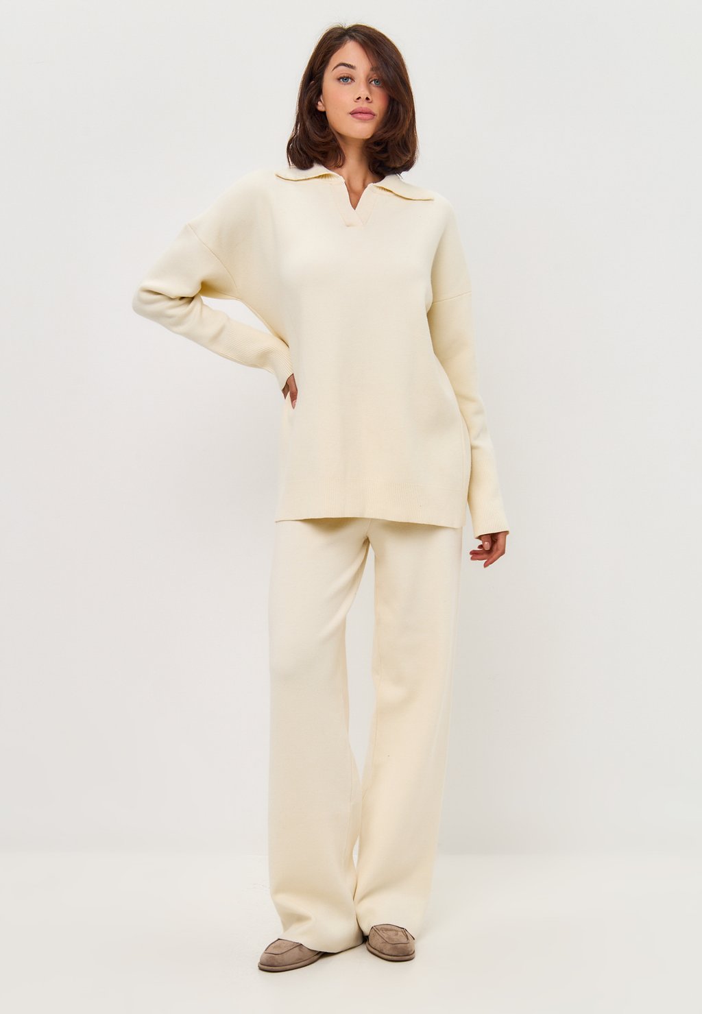 

Спортивный костюм SET Cesare Gaspari, бежевый