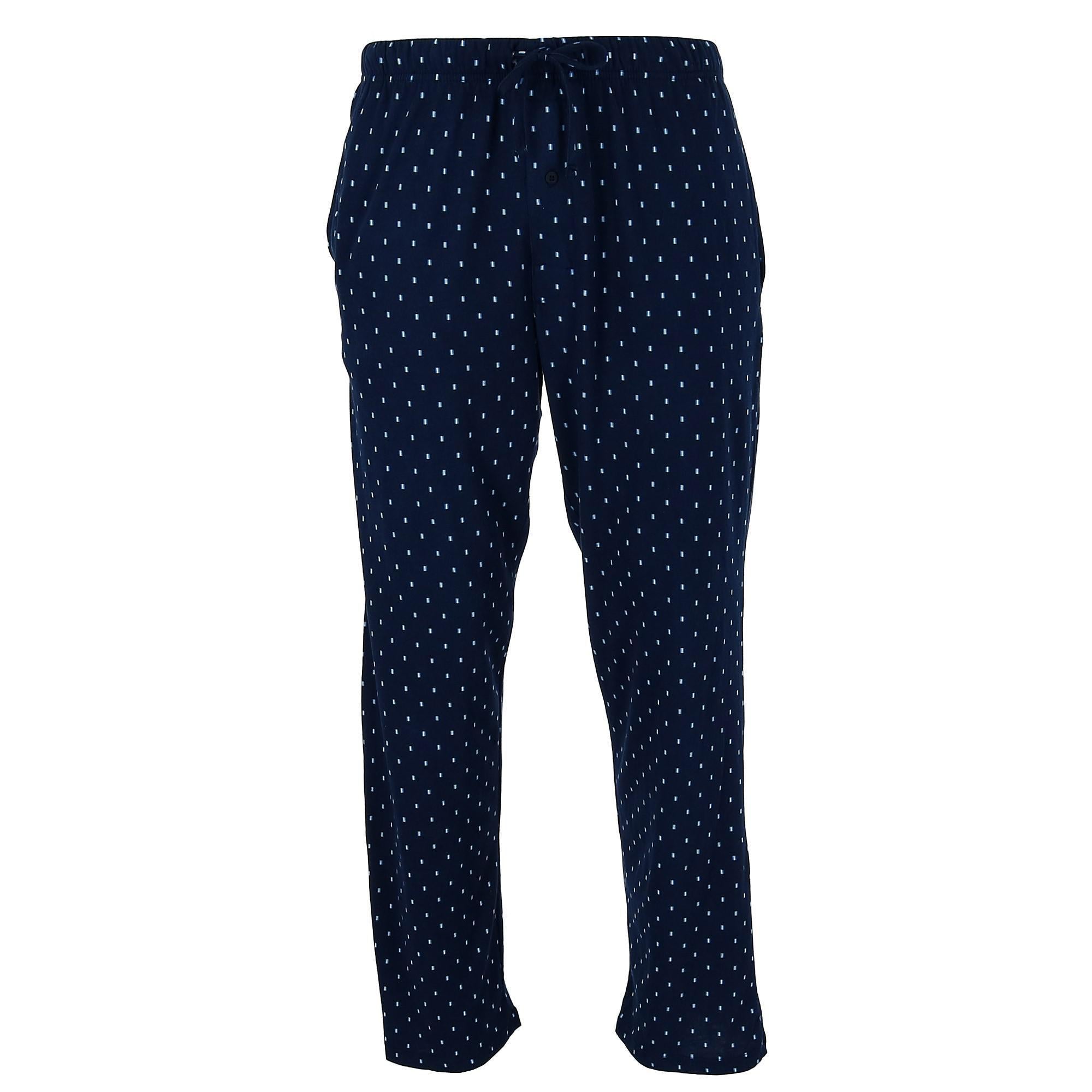 

Мужские хлопковые трикотажные брюки ComfortSoft с принтом Hanes, цвет slate blue