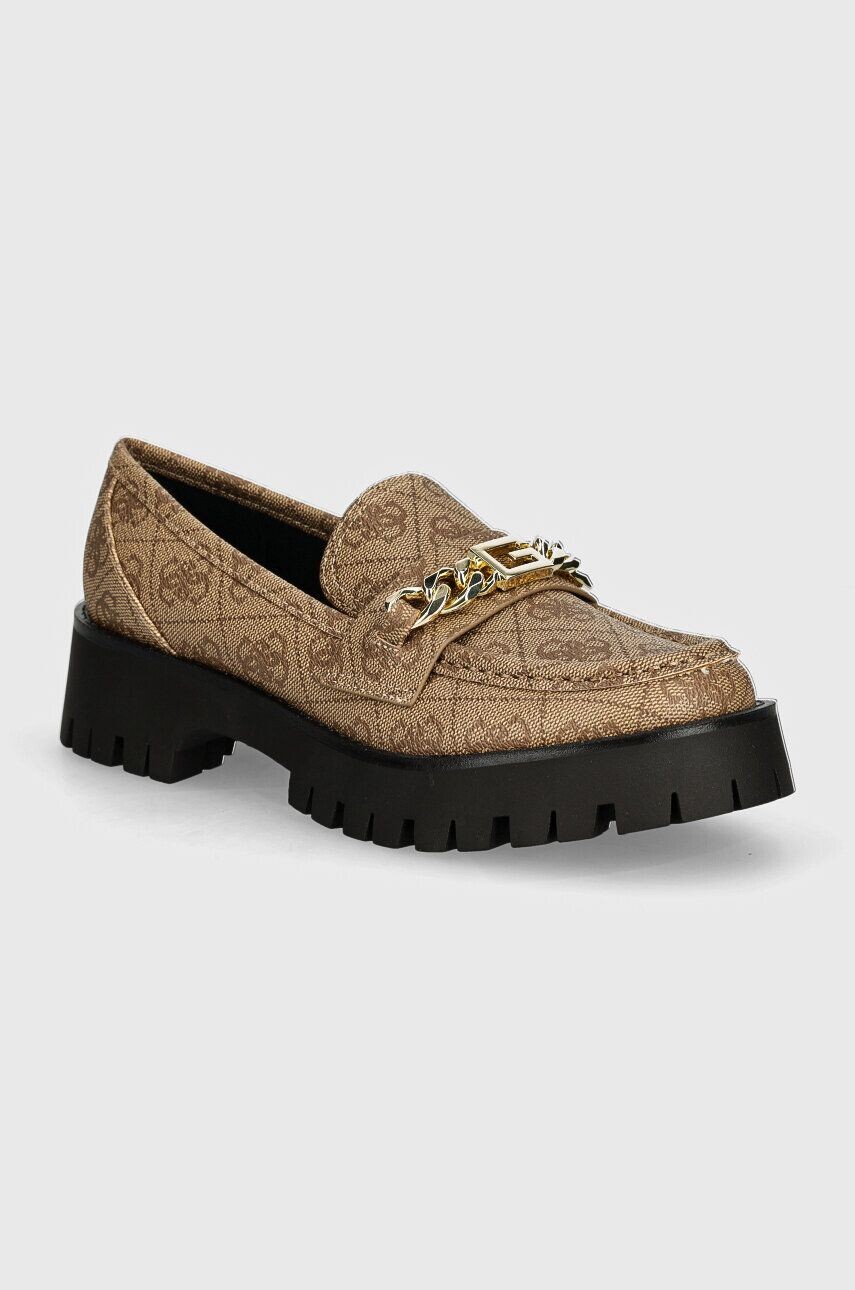 

Guess, мокасины ПОЧТИ, коричневый