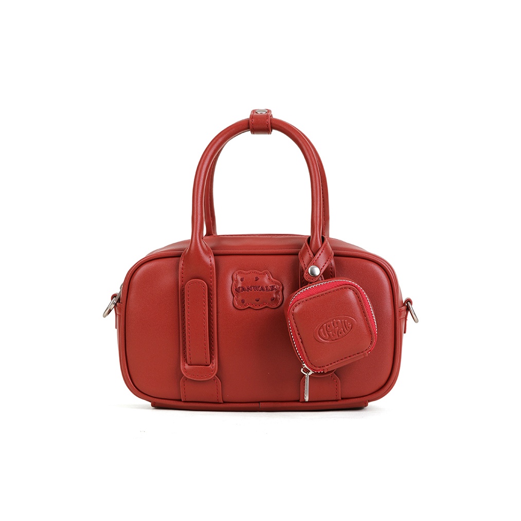 

VANWALK Женская сумка через плечо, Vintage Red