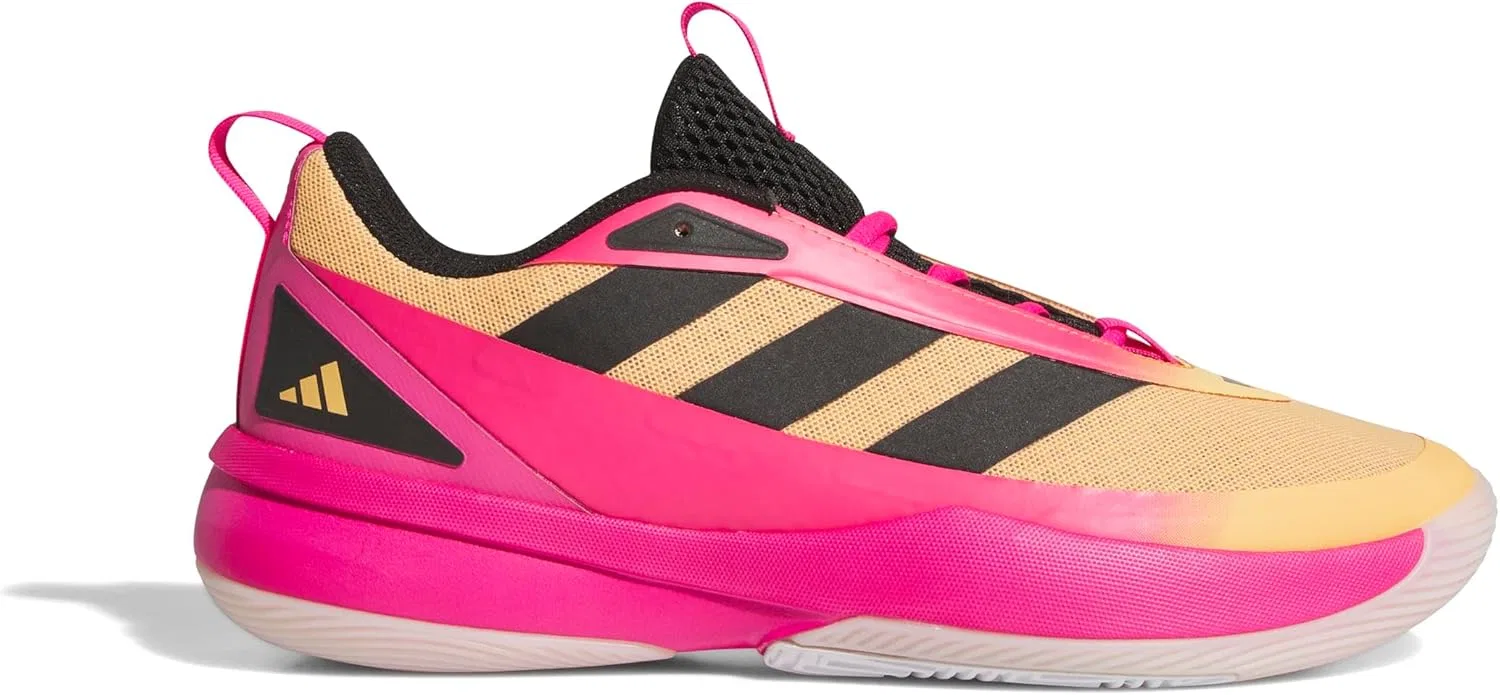 Кроссовки Adidas унисекс Front Court, Hazy Orange Core Black Shock Pink — фото 2