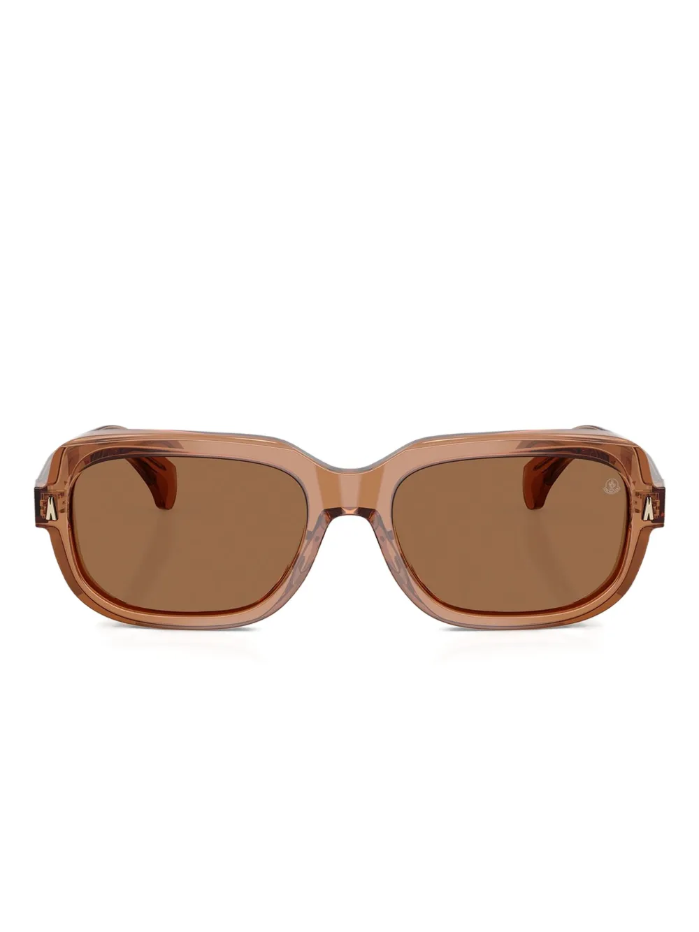 

Солнцезащитные очки Suntrap в прямоугольной оправе Moncler, оранжевый