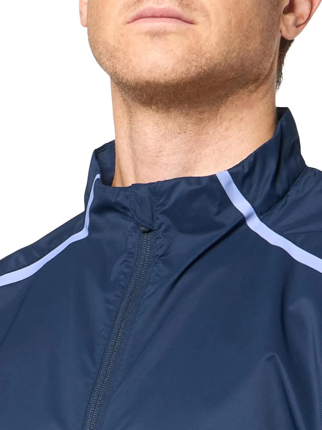 Куртка мужская с полной застежкой-молнией adidas, Collegiate Navy — фото 3