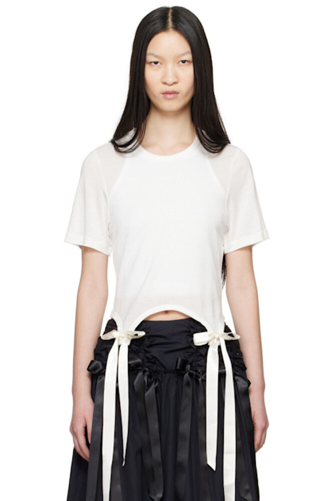 

Футболка Off-White Bow Tail Easy Simone Rocha