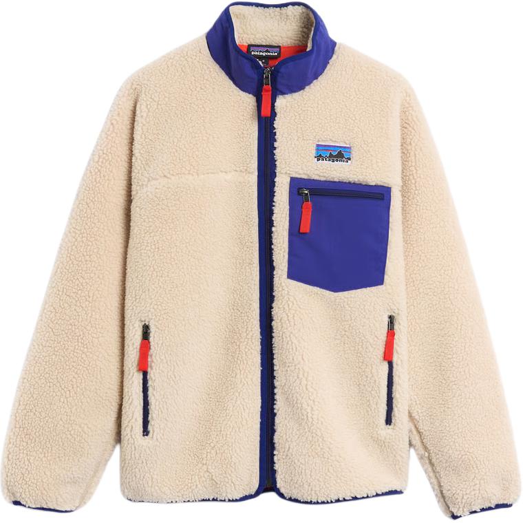 

Patagonia Ретро флисовая куртка на молнии, Dark Natural/DNAT
